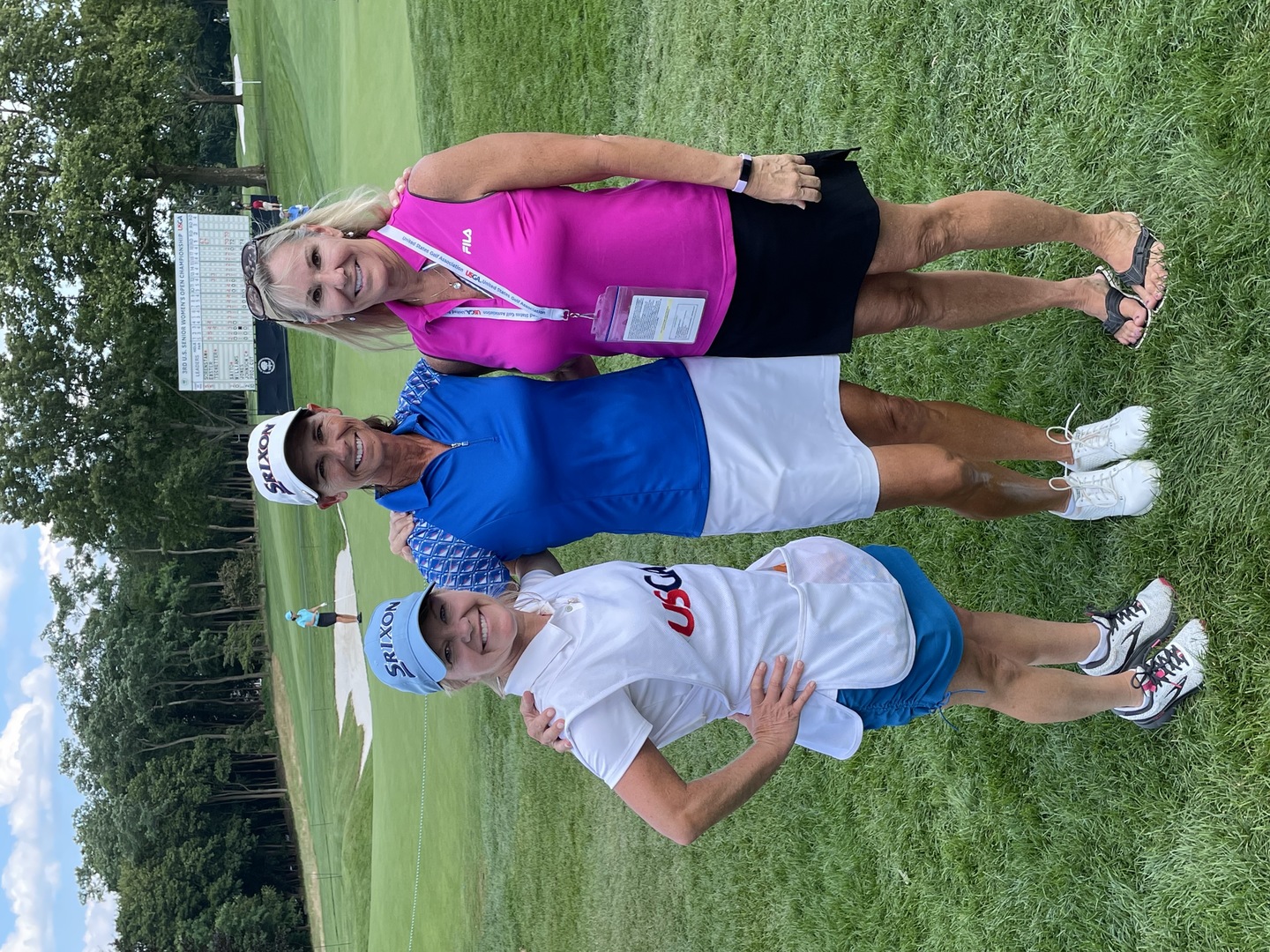 Janet, Char, Beckie who drove all the way from WI